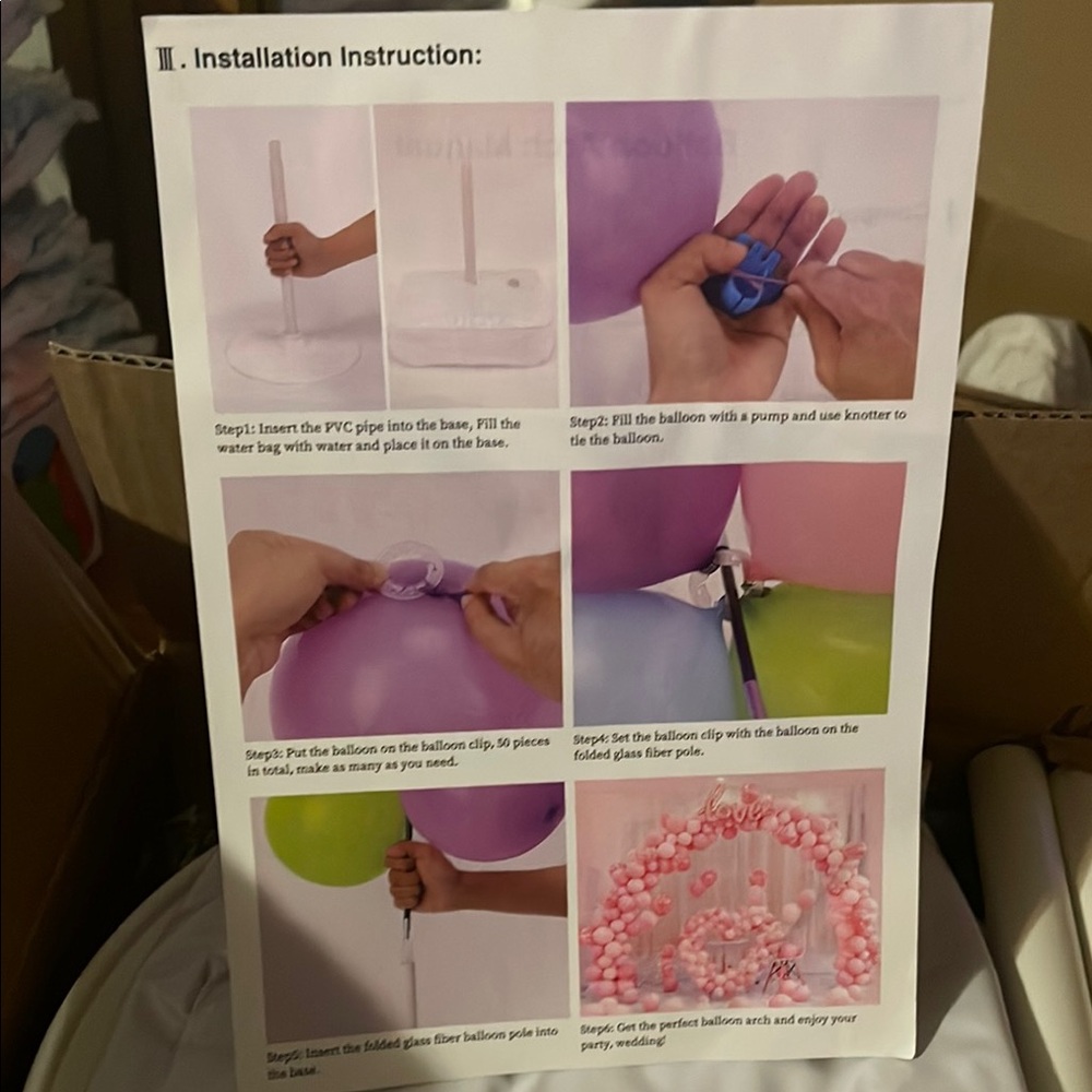 🎈 Balloon Arch Kit – NEW in Box